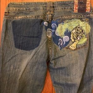 Marlow Vintage Tiger Flare Leg Jeans
